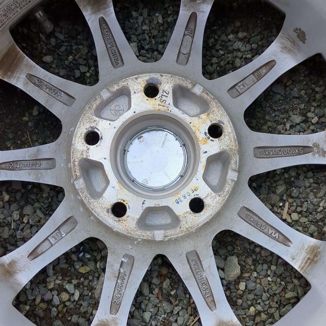 ブリヂストン Blizzak VRX2 15インチ タイヤホイールセット　スノー