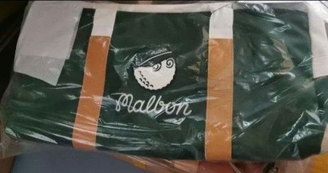 マルボンゴルフ ボストンバッグ ラウンドバッグ 軽量 グリーン/ホワイト選べる