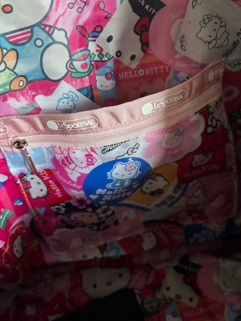 【激レア新品】レスポートサック × ハローキティ ボストンバッグ 大容量