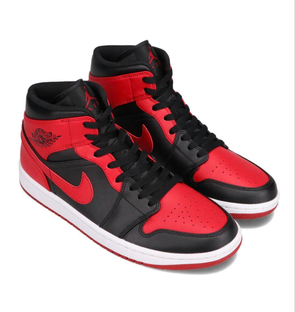 ナイキ NIKE AIR JORDAN 1 MID Bred 27.5cm