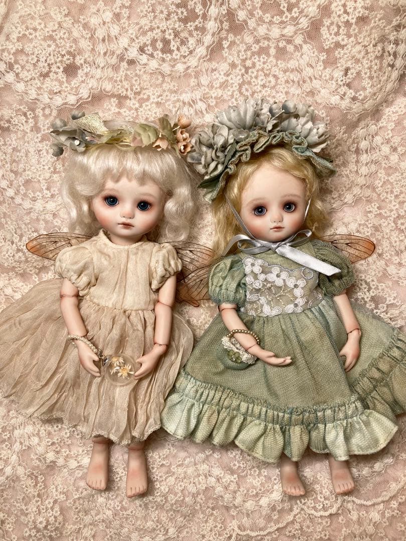 Seraページ　創作ビスクドール『flower fairy II 』