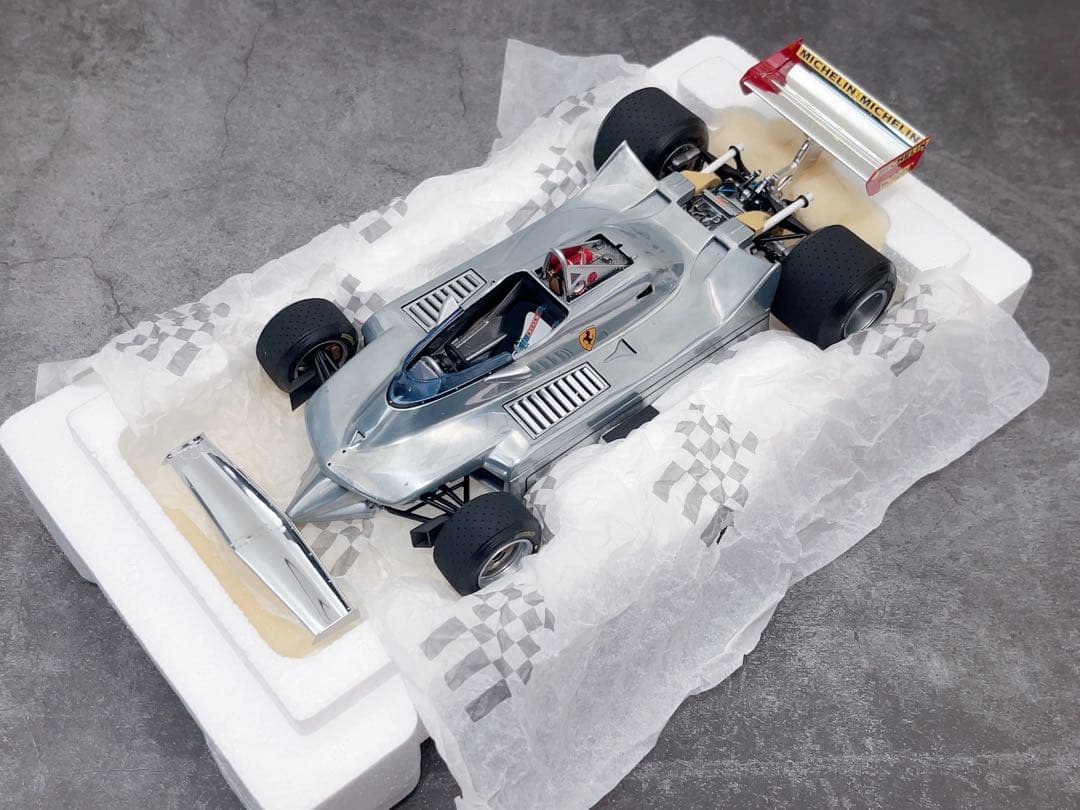 限定1500台 エグゾト 1/18 フェラーリ 312T4 アルミニウムボディ