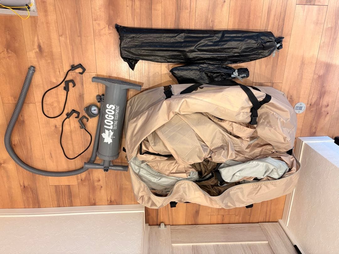 専用　ロゴス LOGOS TRADCANVAS エアマジック カーサイドルーム