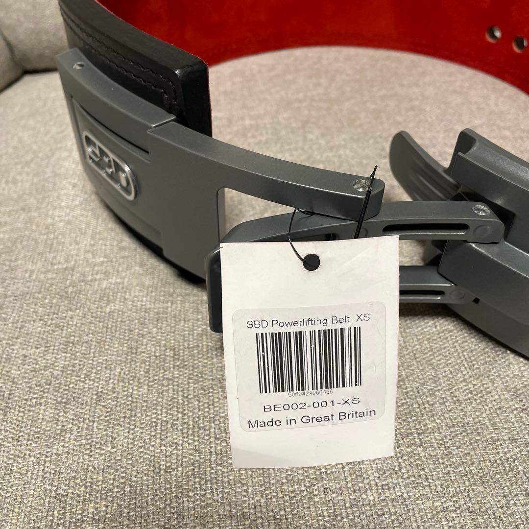 SBD パワーリフティングベルト　XS