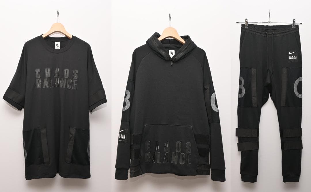 NIKE × UNDERCOVER 3点セット Track Suit S 黒