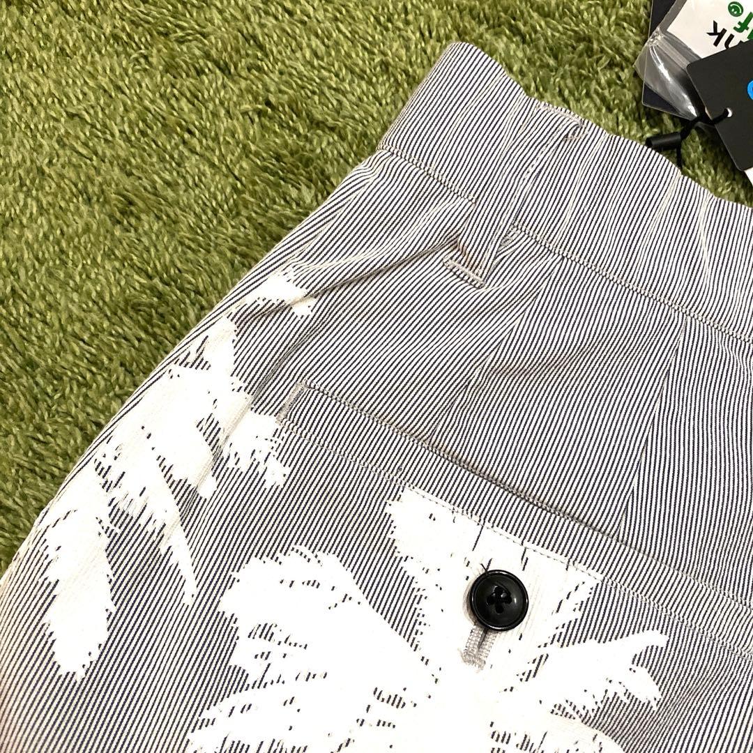 パーリーゲイツ☆タグ付き新品 クールマックス パームツリー柄 スカート ヤシの木