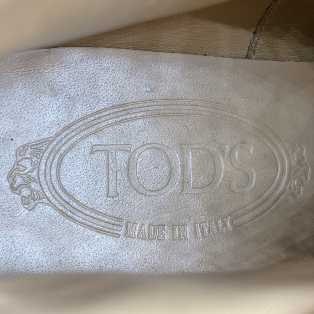 希少✨TOD'S トッズ ジョッパーブーツ ショートブーツ ベルト 黒 35.5