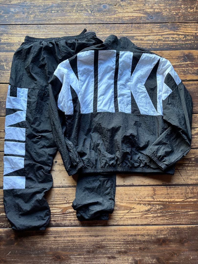 Nike ナイロン セットアップ XXL トラックスーツ　バスケ サッカー 陸上