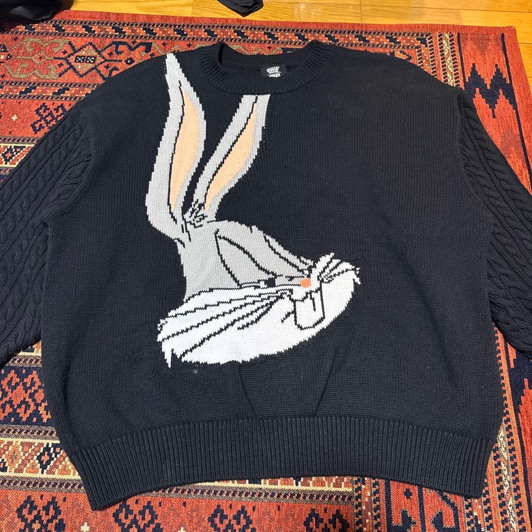i*m様 【美品】KITH×Looney Tunesニット　ブラック