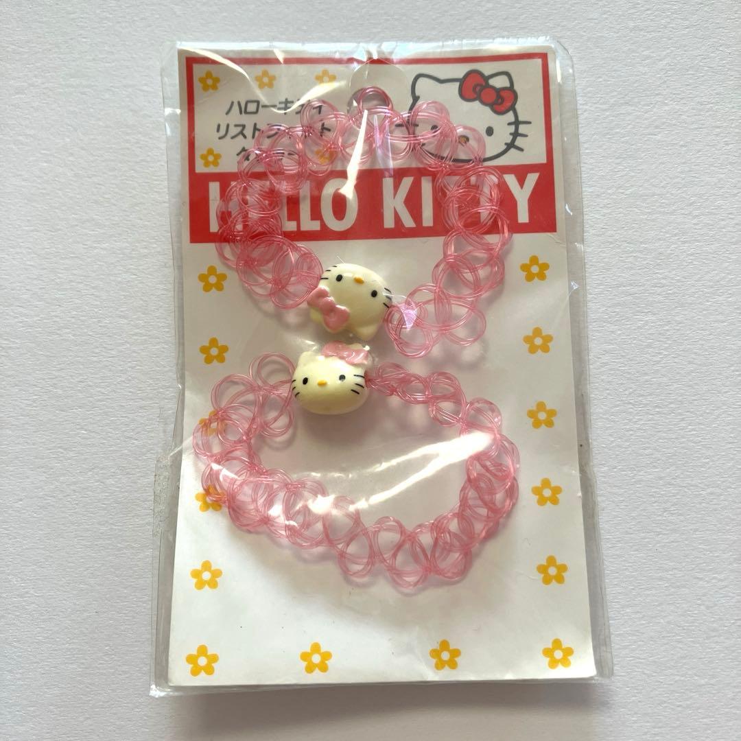 【激レア】ハローキティ リストフィットタトゥー　アクセサリー 平成レトロ 希少