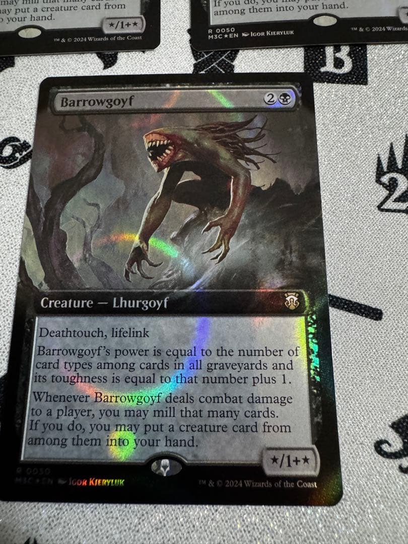 3枚セット バロウゴイフ foil 英語