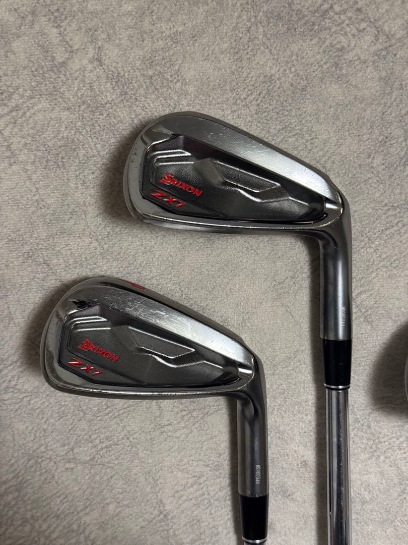 スリクソン ZX7 mk2 限定 ブラッククロム #5~P アイアン DST
