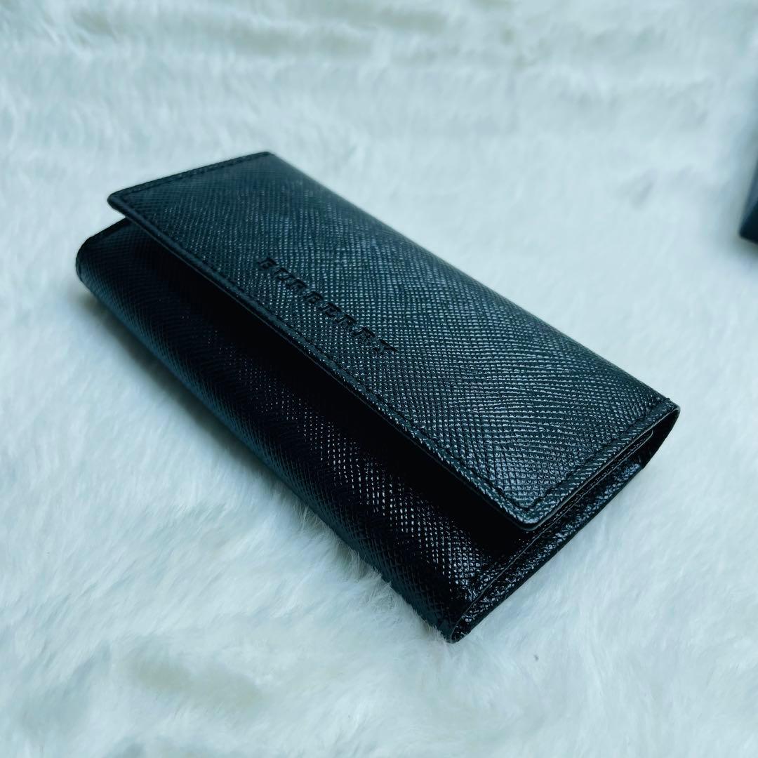 新品未使用正規品BURBERRY ノバチェック キーケース ブラック キーリング