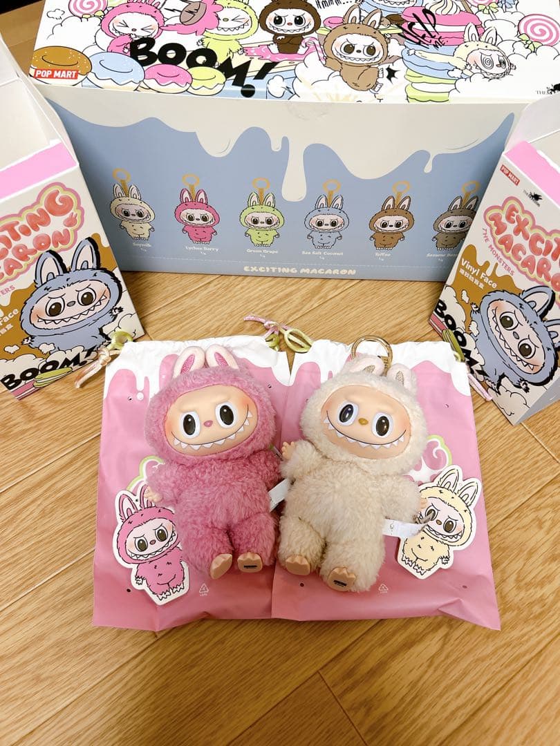 【正規品】POPMART ラブブ　マカロン　2点セット