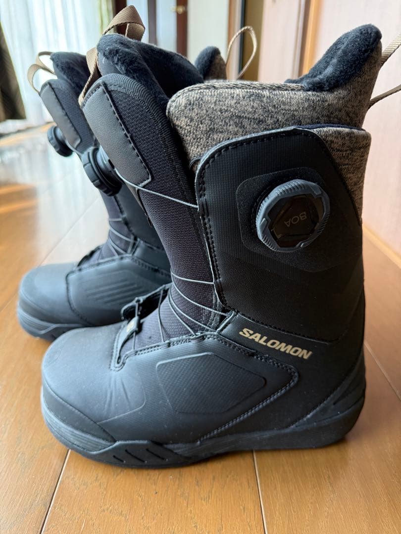 SALOMON スノーボードブーツ ブラック