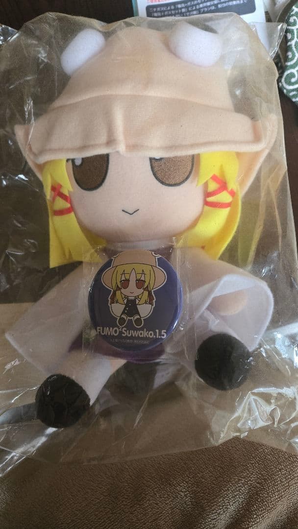 ふもふも 諏訪子 1.5 バッジ付き