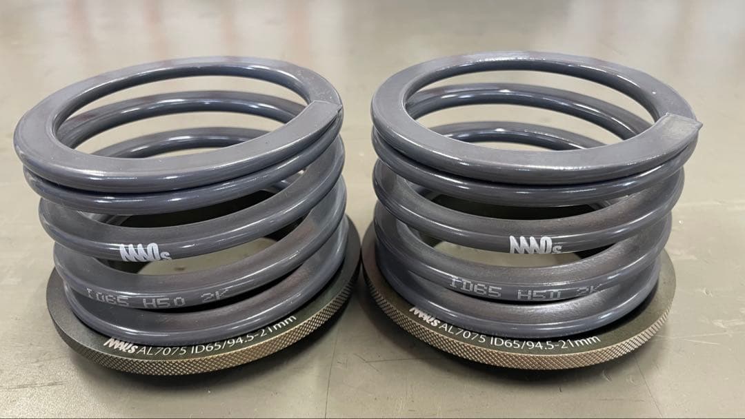 送料無料　MAQs ヘルパースプリング　セットID65 H50 2K