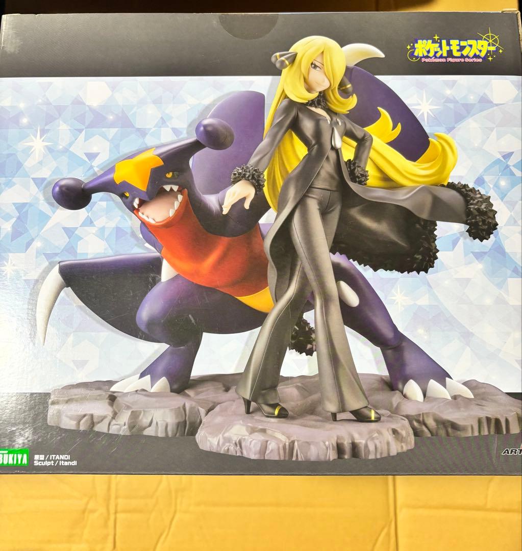 コトブキヤ　シロナ with ガブリアス ポケモン　フィギュア