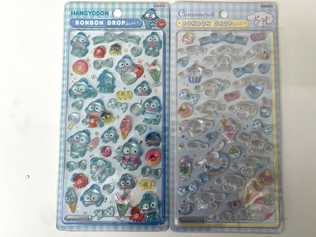 【正規品】サンリオ　ボンボンドロップシール　8種コンプリート