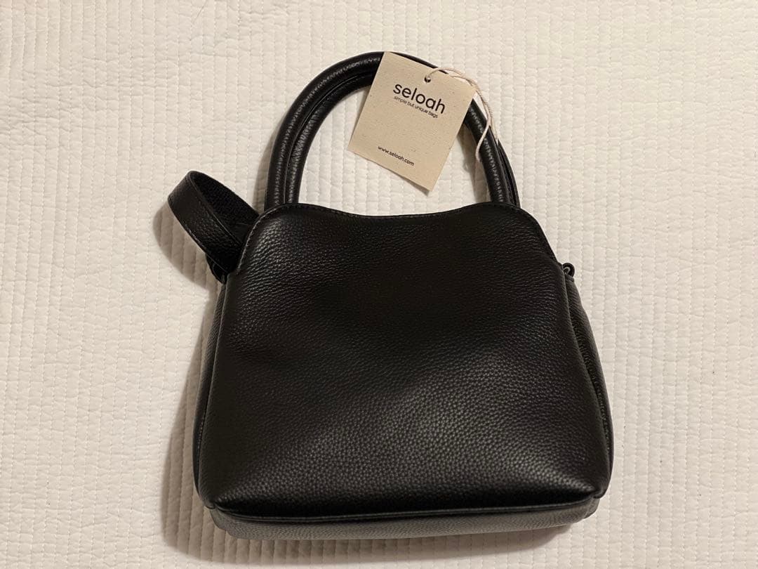 ◾️値下げ中 新品未使用seloah Cube mini leather bag