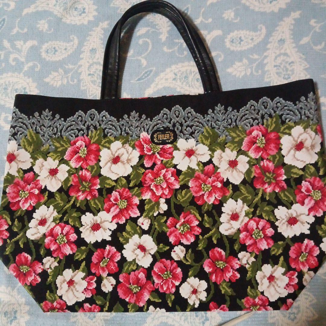 FEILER 花柄トートバッグ