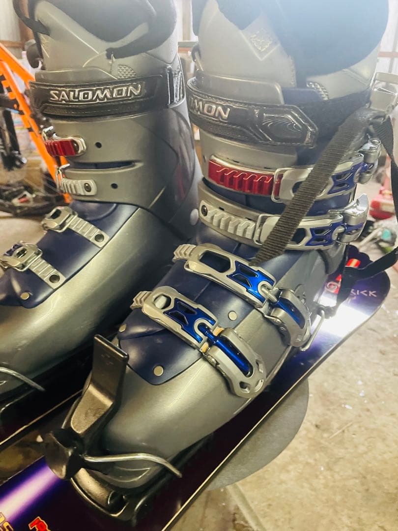 希少BIGFOOTTRICKファンスキーSALOMONスキーブーツ27cm