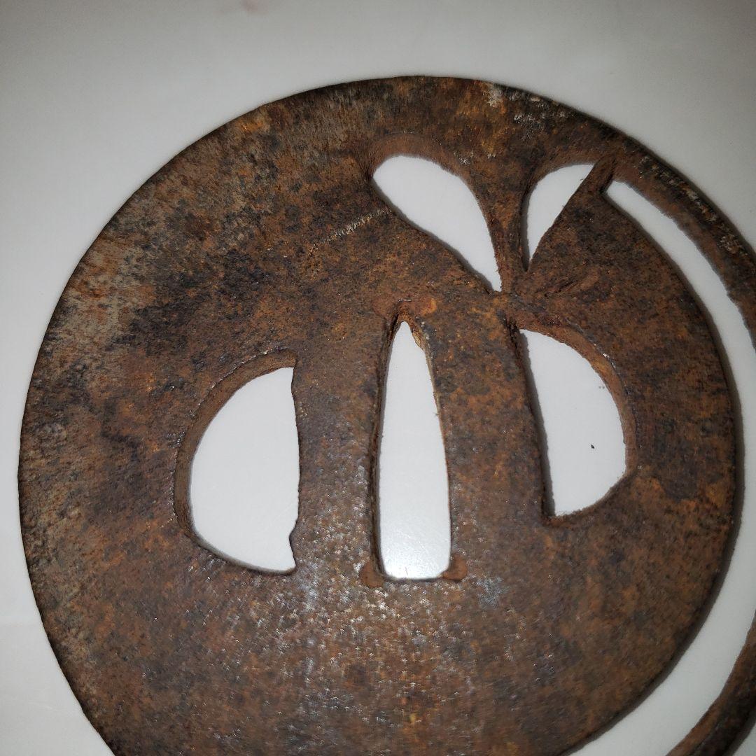 刀鍔　日本刀　武具　アンティーク　骨董品　江戸時代　美術品　鍔　刀装具