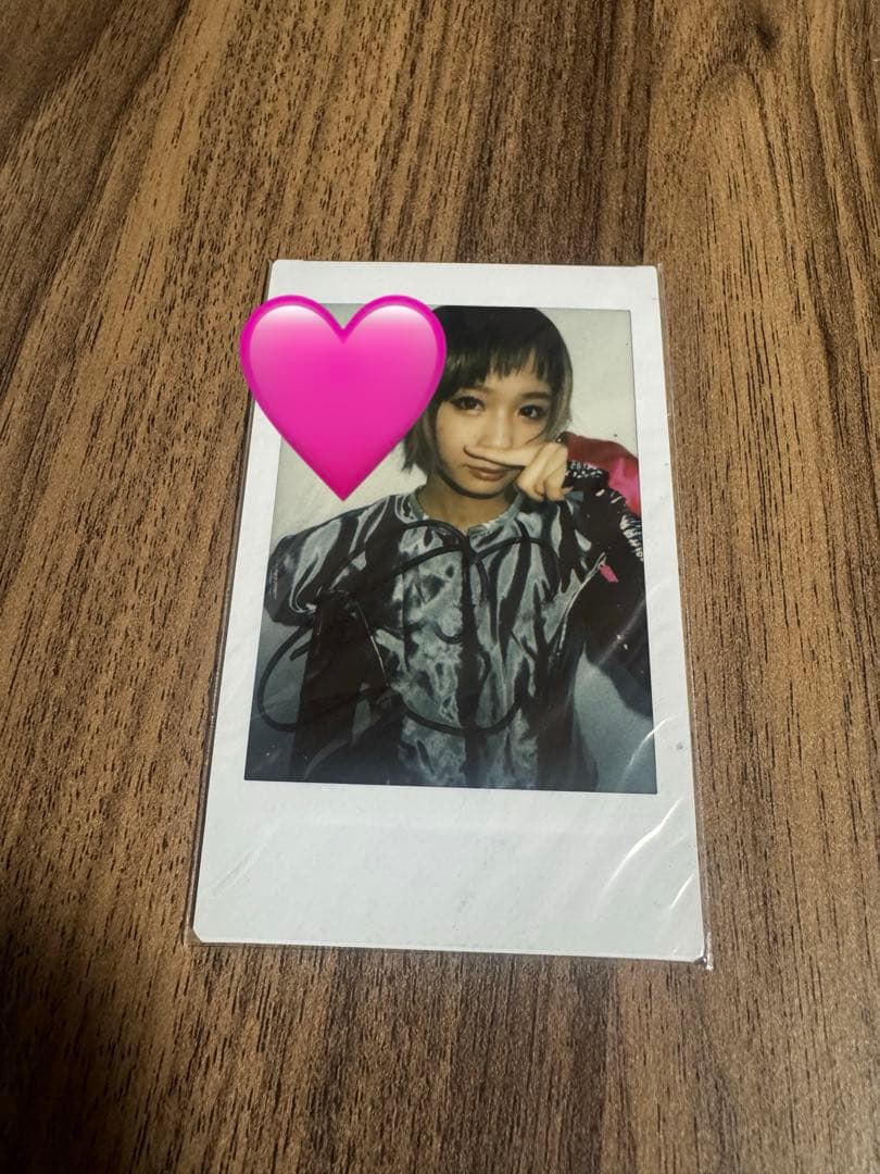 BiSH モモコグミカンパニー サイン入りチェキ