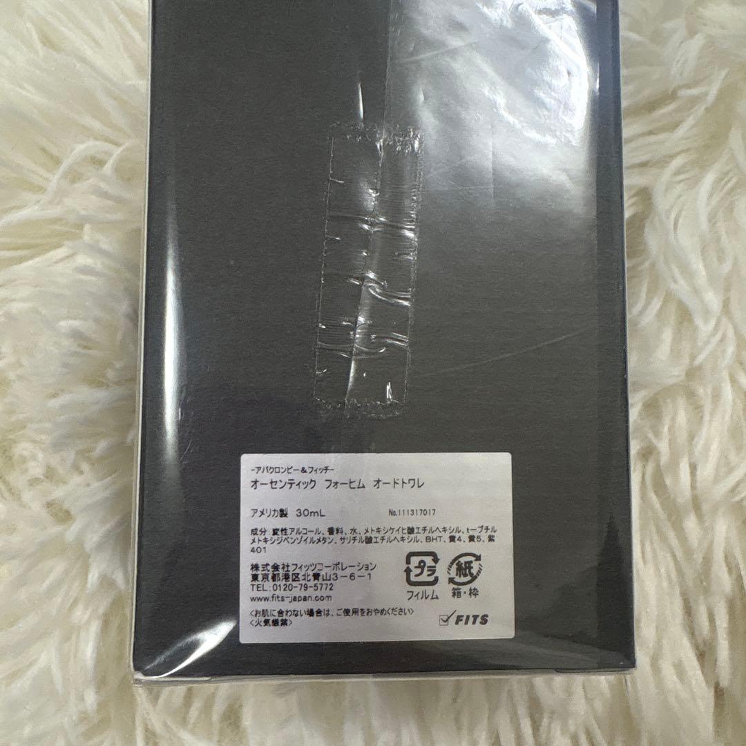 香水(男性用) Abercrombie & Fitch AUTHENTIC 30ml