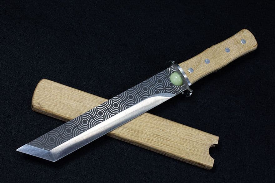 夜明けの花  武具　刀装具　日本刀　模造刀 1本　 肋差   短刀