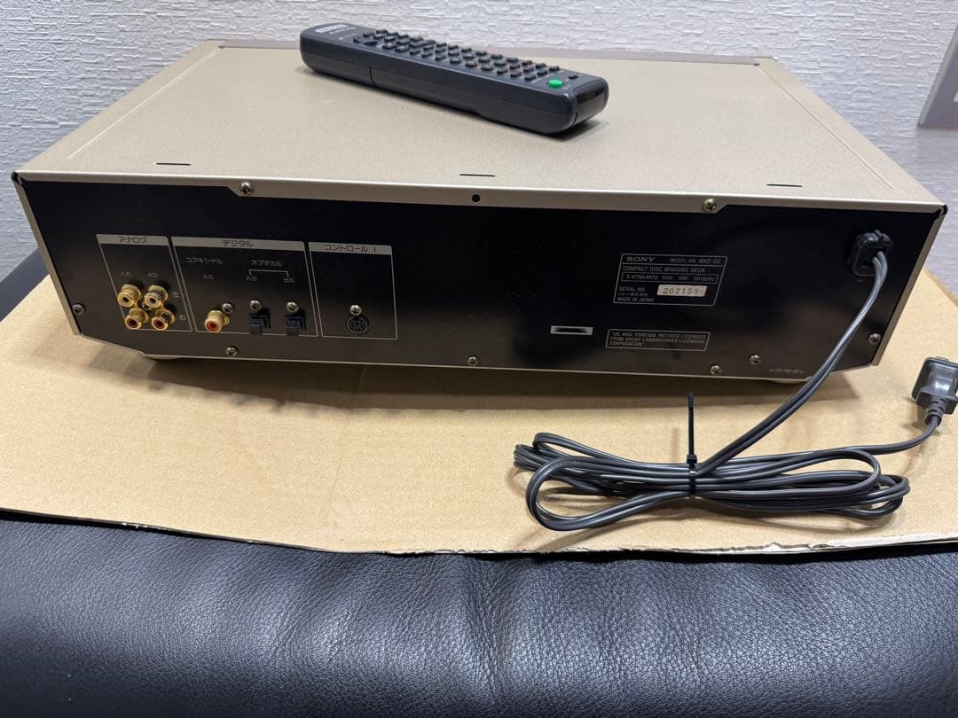 ソニー MD CD デッキ MXD-D2