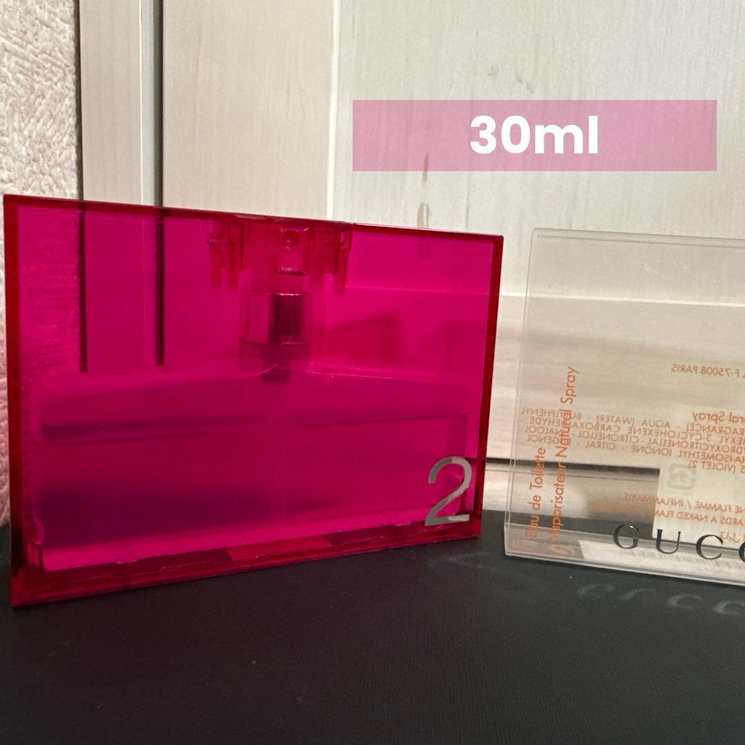 国内正規 ケース付き 廃盤 希少 GUCCI rush 2 EDT 30ml