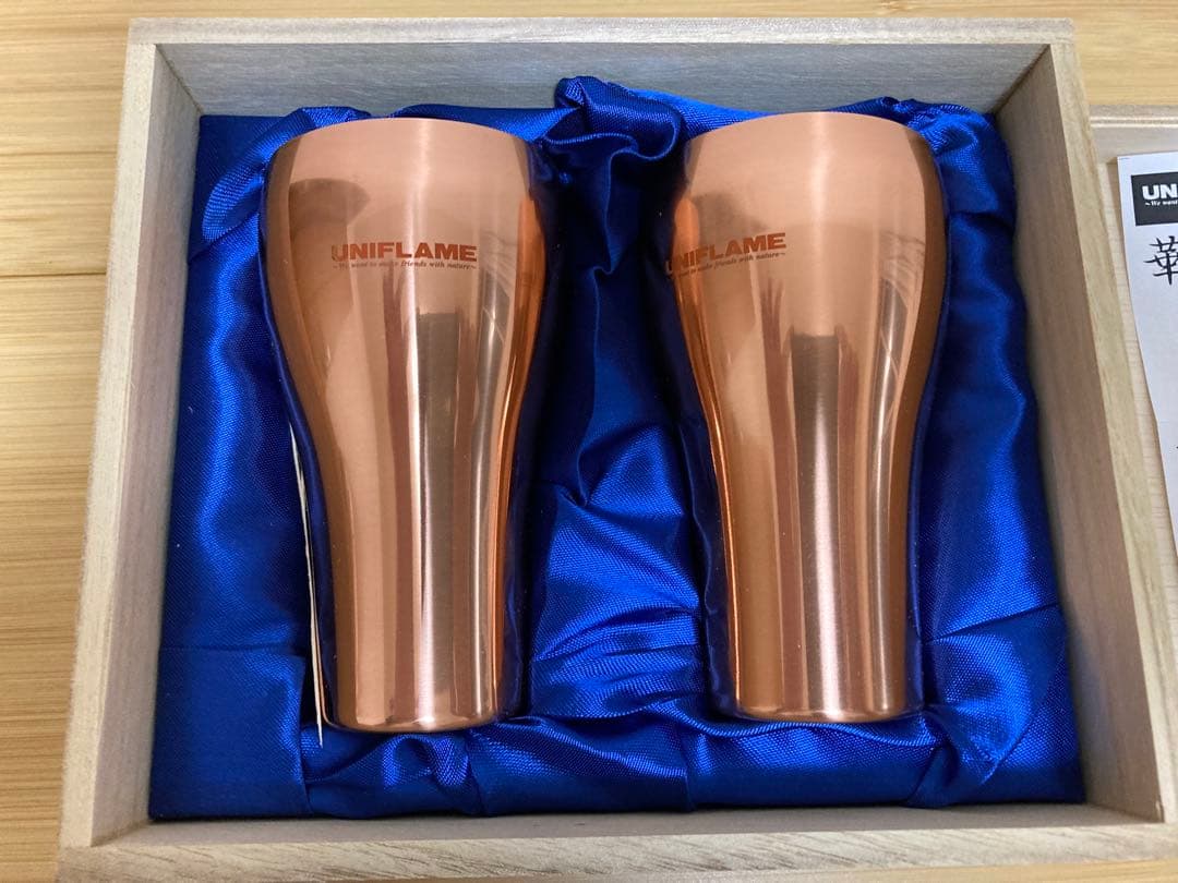 【新品・未使用】ユニフレームぐいのみ華シリーズ