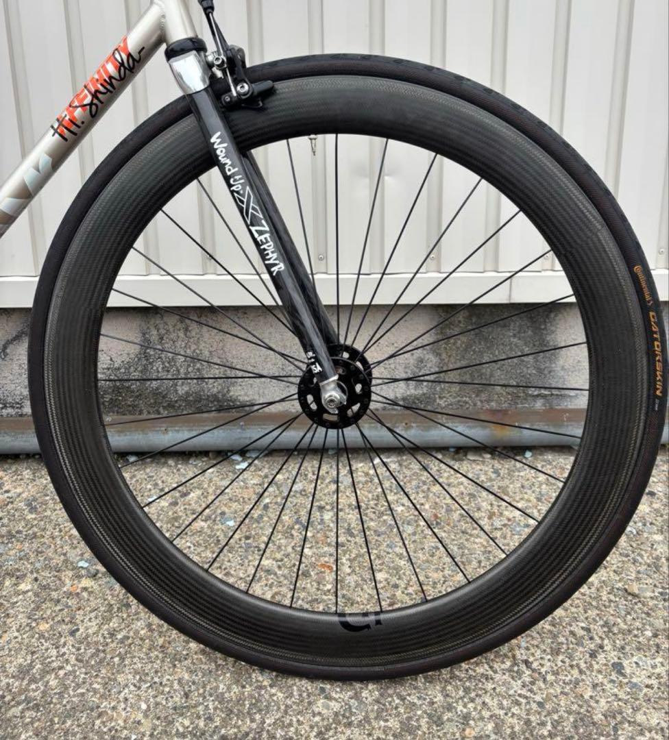 Philwood SLR track ハブ　Fホイール