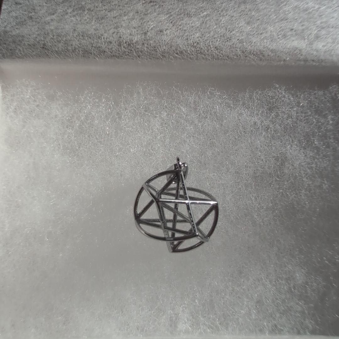 ミスマルノタマ　ネックレス　トップ　本革紐　未開封