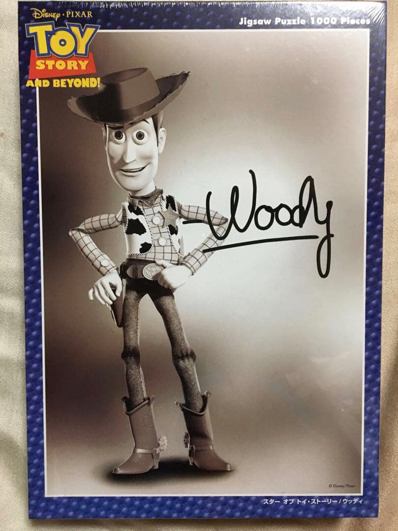 トイストーリー　ウッディ　1000ピース レア