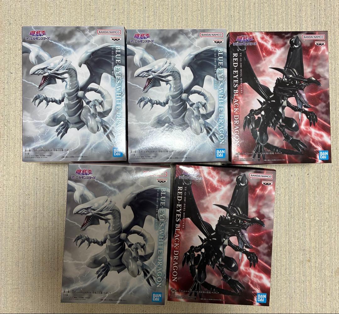 遊戯王　フィギュア　5点セット