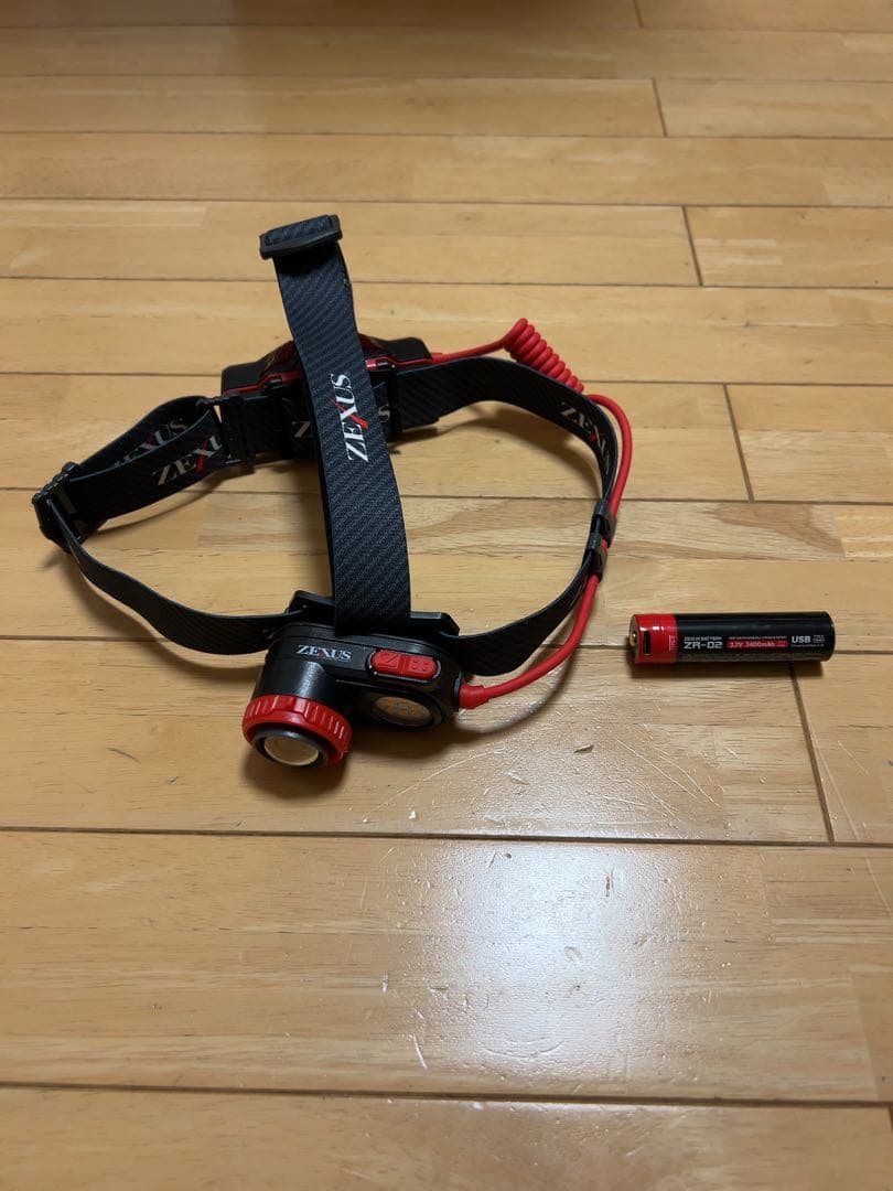 ZEXUS 充電式ヘッドランプ CREE LED ZX-R730