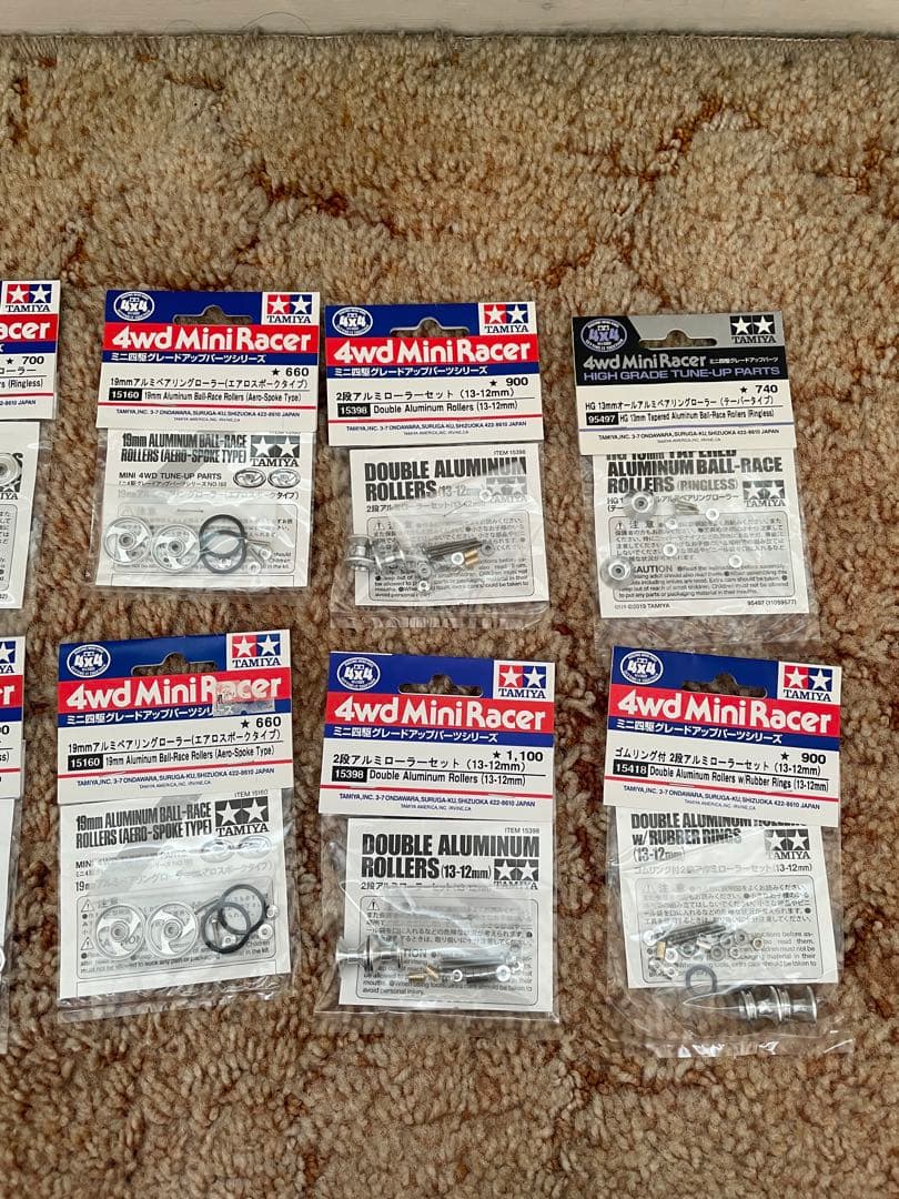 ミニ四駆　ベアリングローラーセット　12袋　まとめ売り　新品