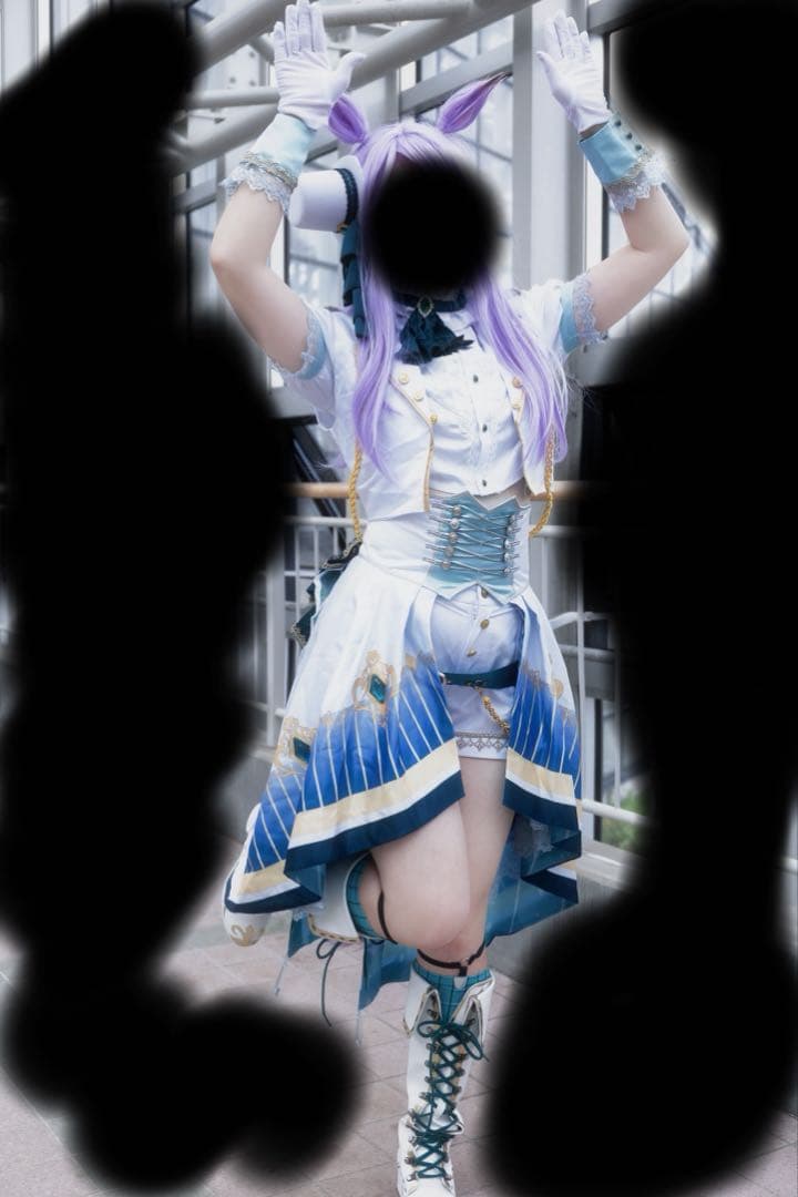 メジロマックイーン コスプレ衣装 靴 ウィッグ付き 最終値下げ