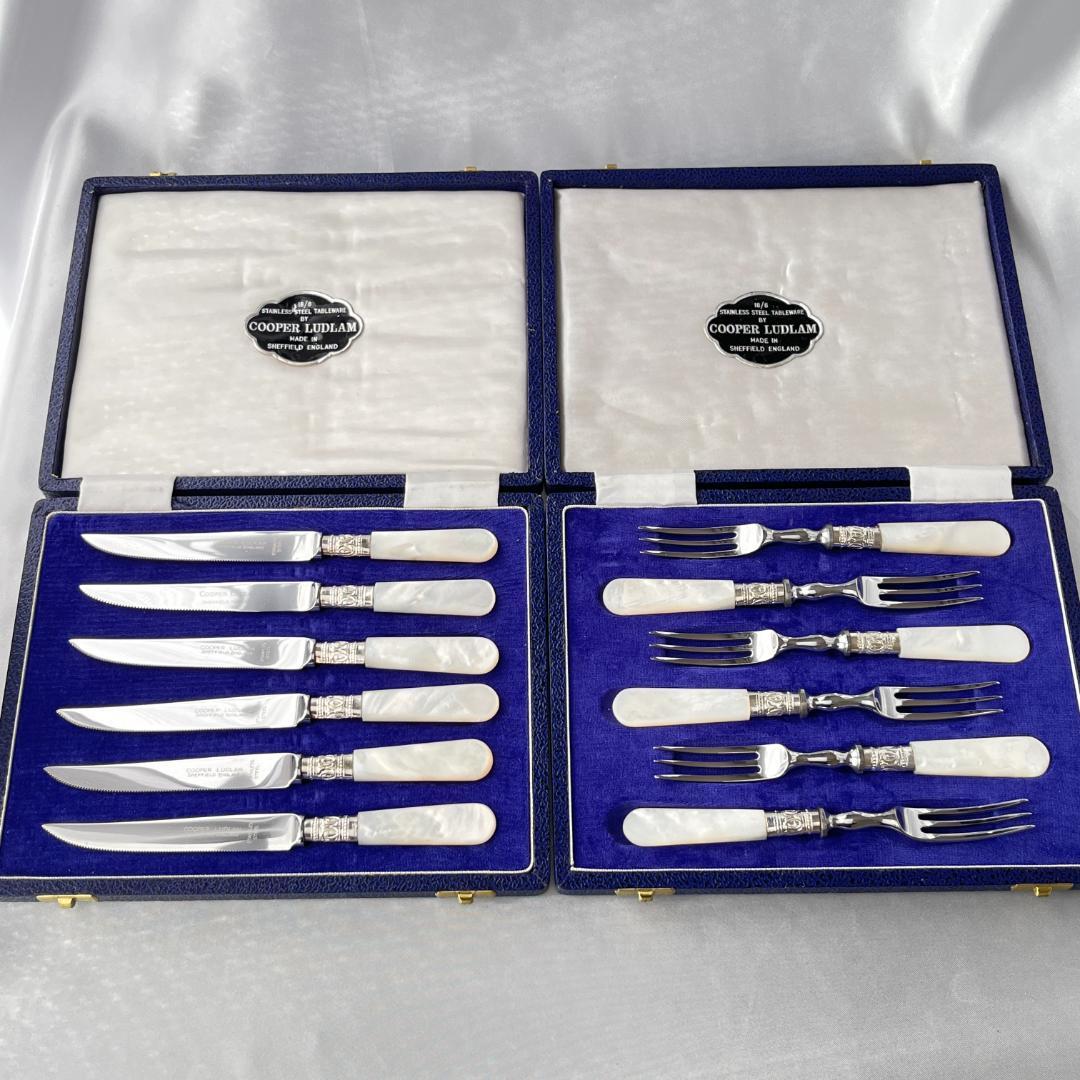 【Cooper Ludlam】【白蝶貝 】フルーツ / デザートセット 12本