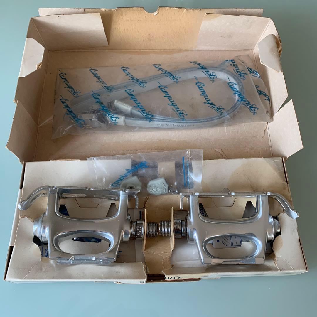 デッドストック　カンパニョーロ cレコード　njs エアロペダルセット