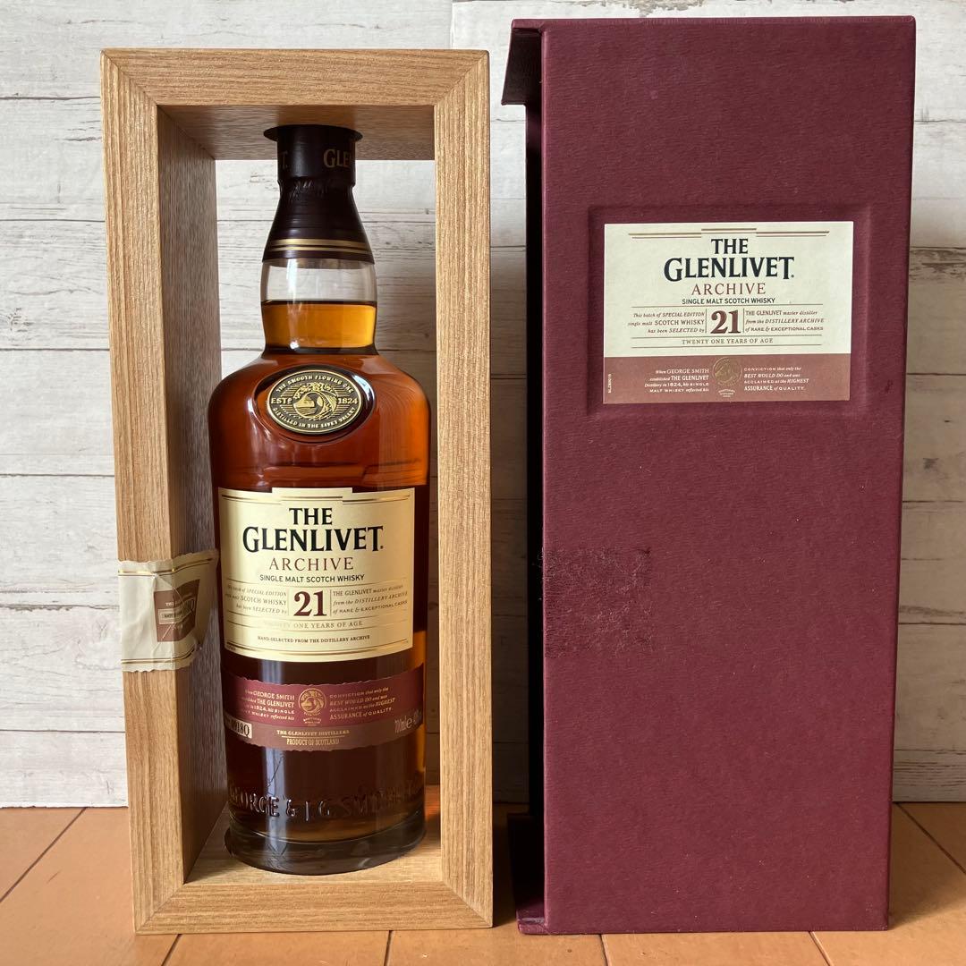 s*n様 グレンリベット GLENLIVET 21年 スコッチウイスキー シング