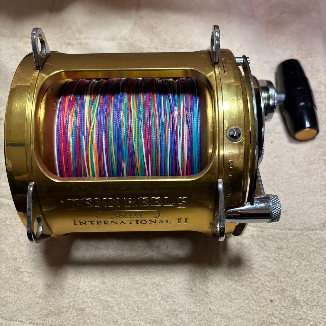 ヘビー級泳がせ&トローリングにも！ ペンインターナショナルII 80TW