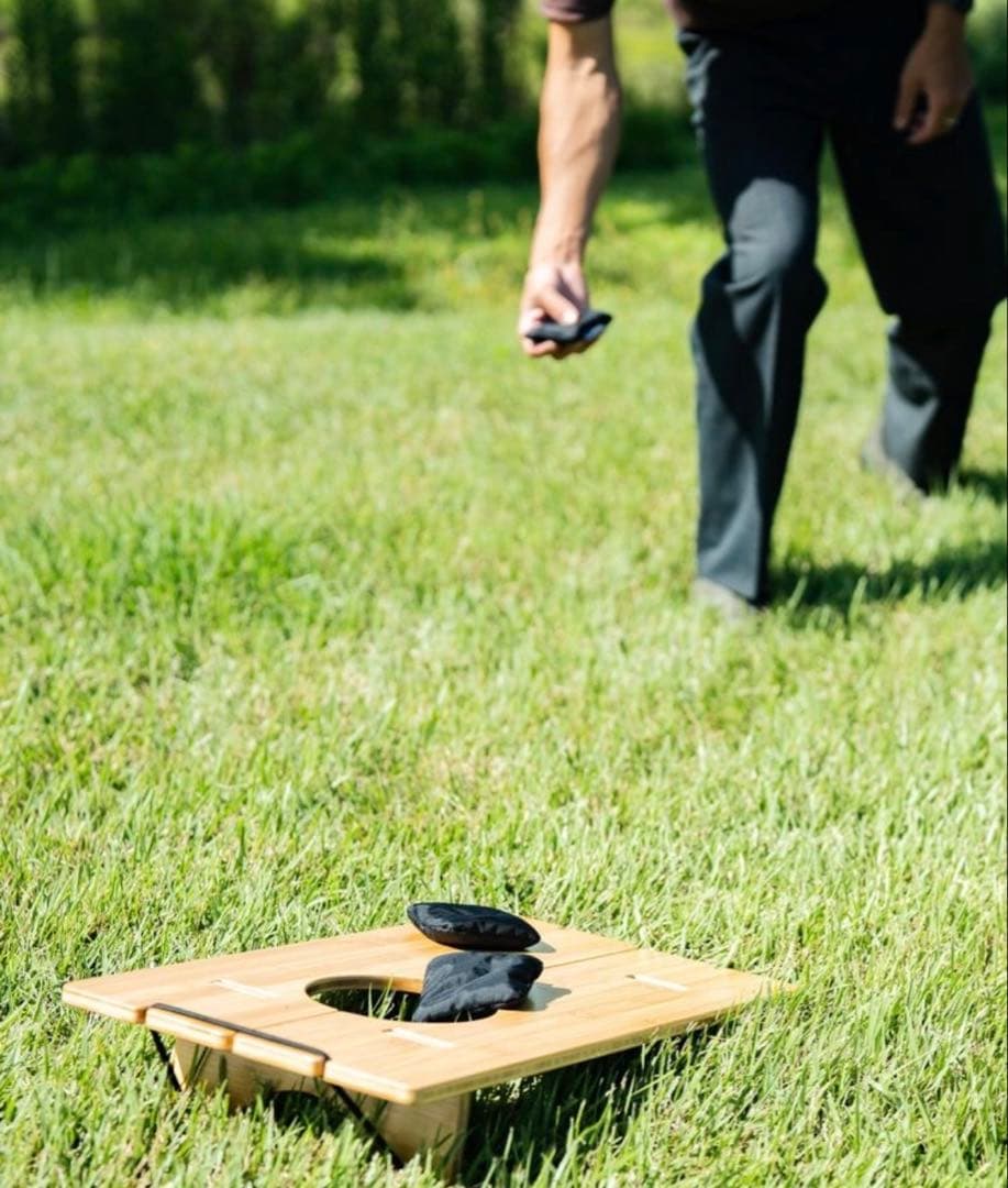 スノーピーク　コーンホールテーブル