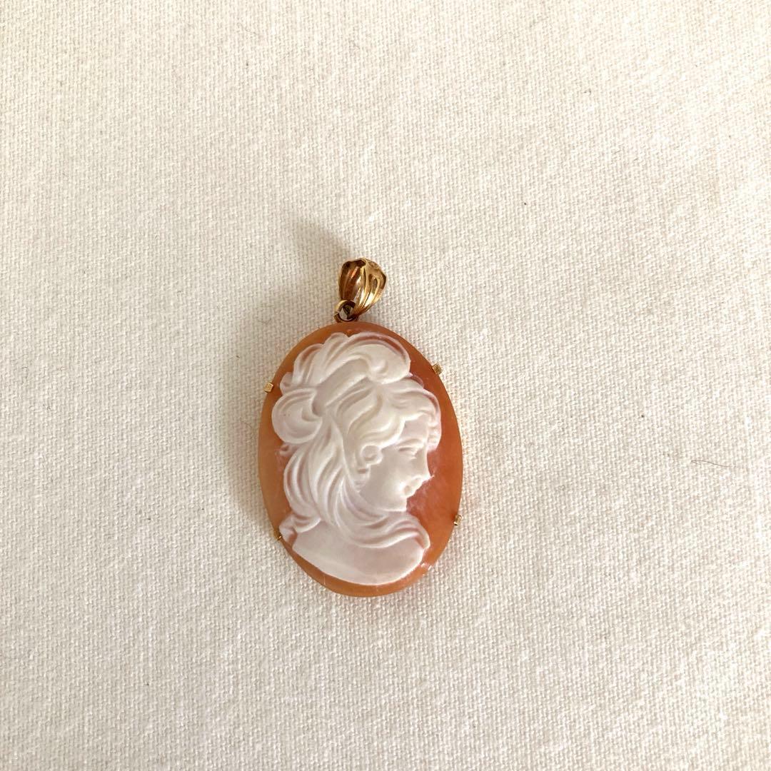 カメオ ブローチ・ペンダント 3点セット