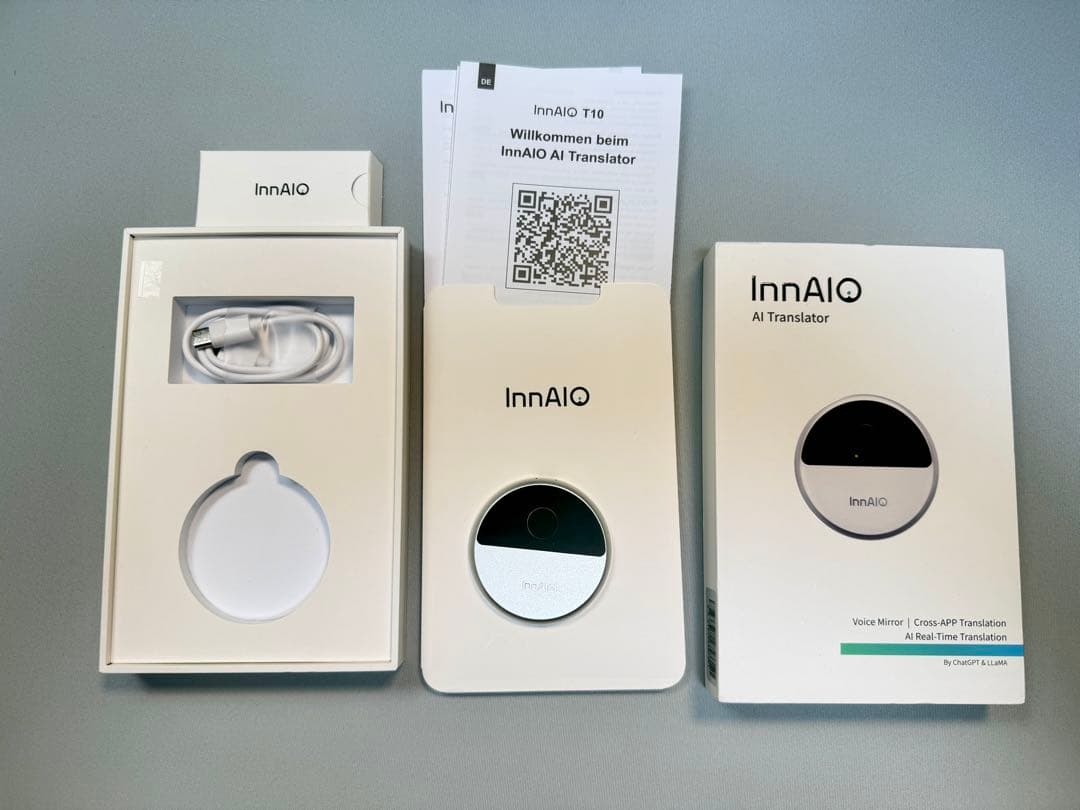 InnAIQ AI Translator 音声翻訳機