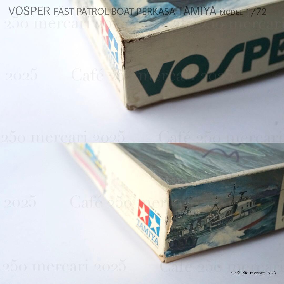 タミヤ 高速魚雷艇ボスパー TAMIYA VOSPER 1/72