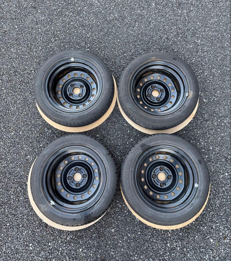 155/65R14 [2/2] 14インチ スチールホイール 2分割の内の2本