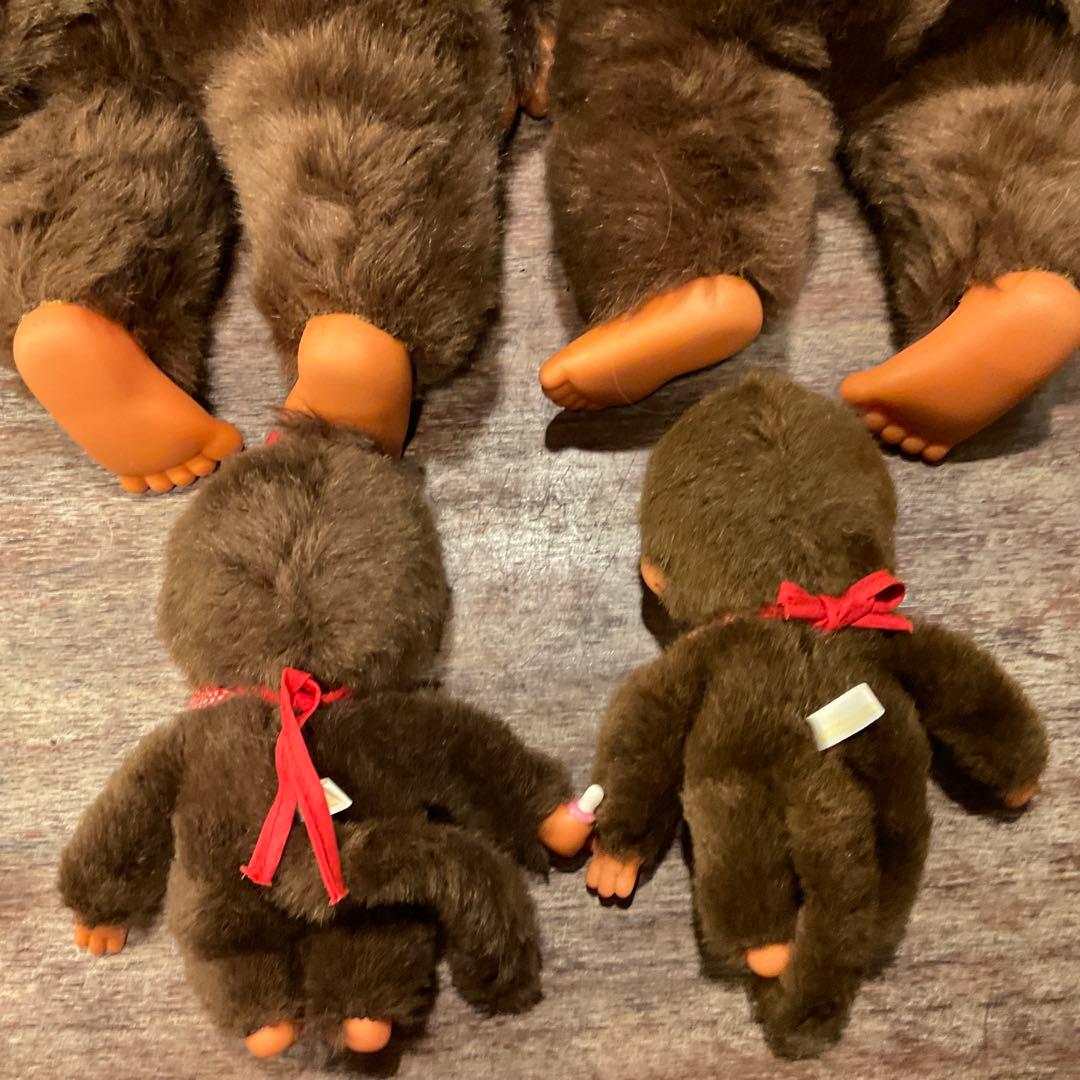 38800昭和レトロ モンチッチ 当時物 ビンテージ セキグチ 4体セット